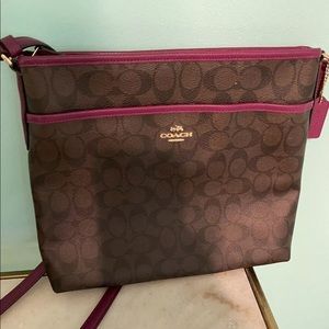 Coach cross body bag